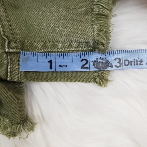 Sun & Shadow High Rise Button Fly Denim Sh… - Picture 6 of 6